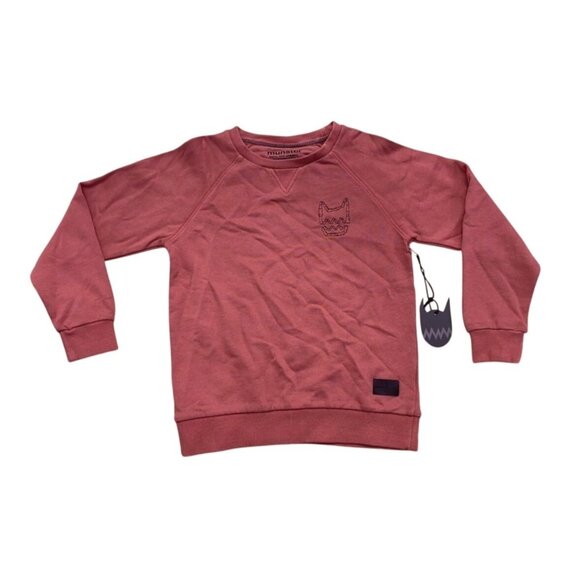Munster Bones Crew Sweatshirt in Pink